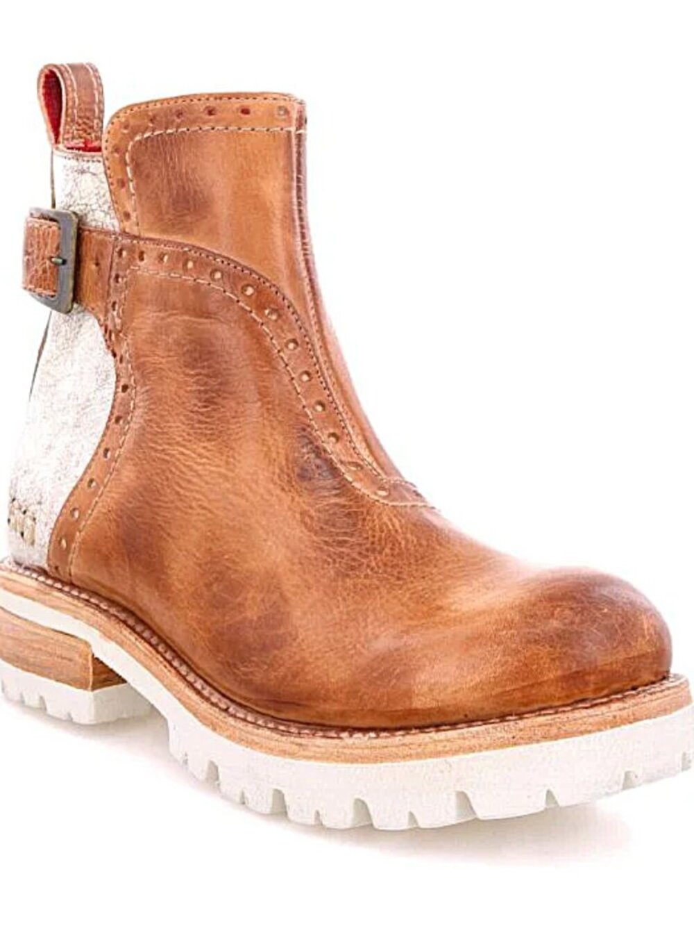 BED/STU Brianna Ankle Booties Tan Rustic - Picture 3 of 7